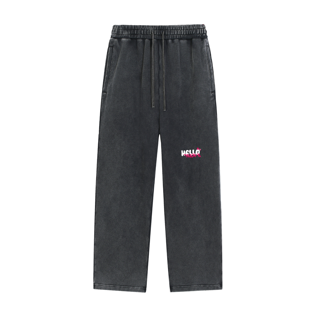 HELLO TREN-E / SNOW WASH HEAVYWEIGHT SWEATPANTS