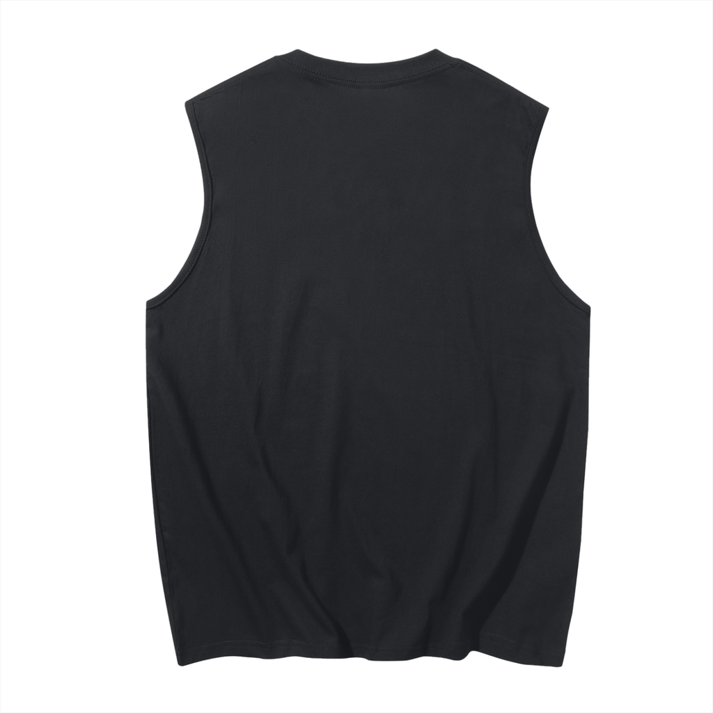 Jikkentai Sleeveless Cotton Tank Top
