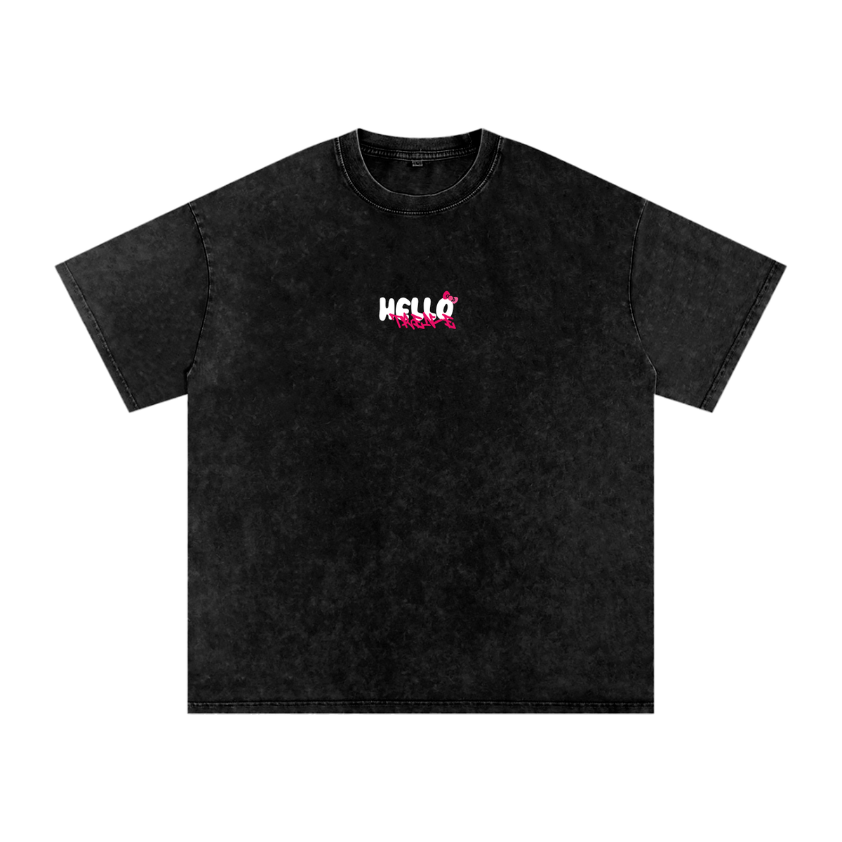 HELLO TREN-E / SNOW WASHED OVERSIZED TEE