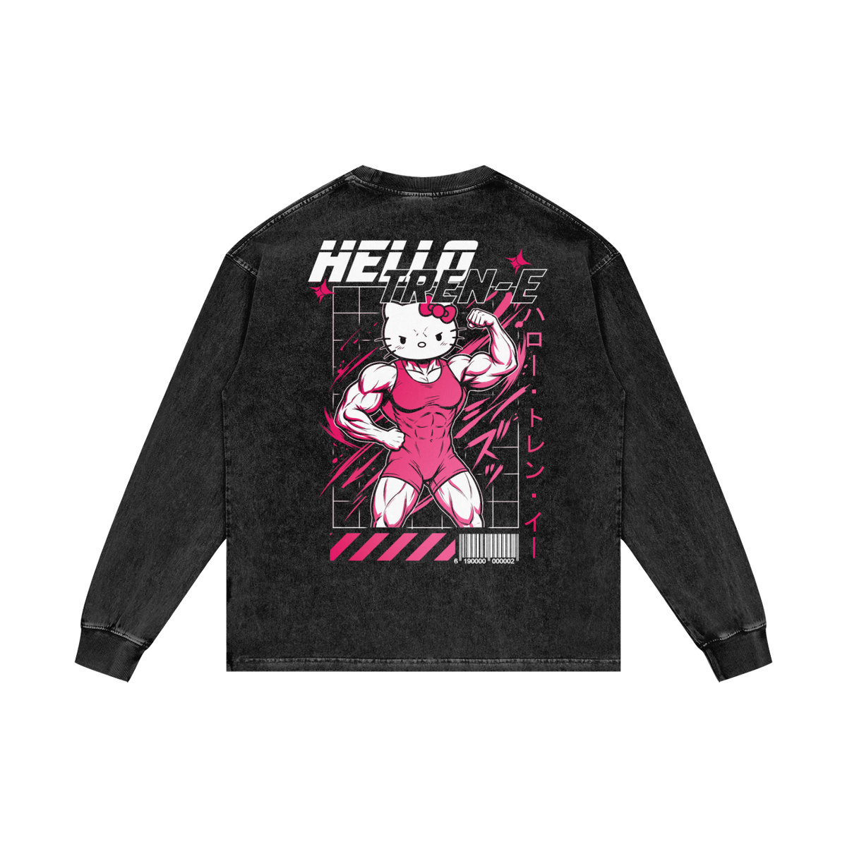 HELLO TREN-E // SNOW WASH LONG SLEEVE