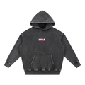 HELLO TREN-E / SNOW WASH FLEECE OVERSIZED HOODIE